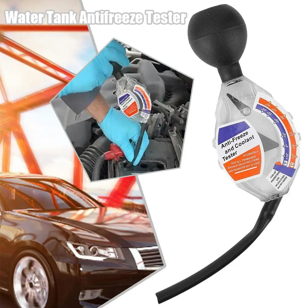 Dial Type Battery Antifreeze Tester Portable Rapid-test High Antifreeze Tester Densitometer Coolant Precision U4Z3