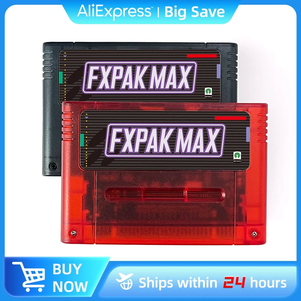 

MAX FXPAK PRO Cart, без региональных ограничений, для консоли SNES, быстрое загрузка игр, чип улучшения MSU1+SA1 Cyclone IV, Super FX Firm1.11.0