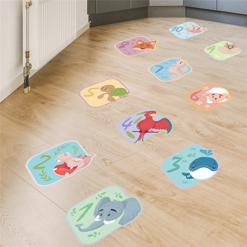 Kids Educational Poster - Adhesivos de pared con dibujos de