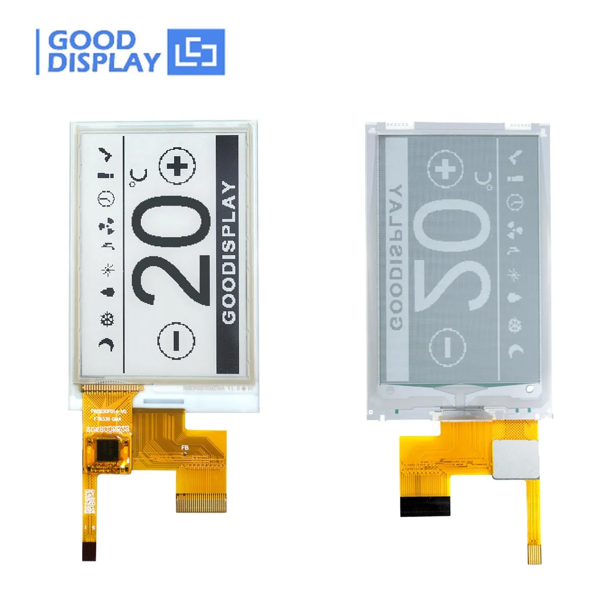 2.7 pouces E-Ink écran tactile éventuelles I interface Chine Fast Refresh E-Paper Display Fabricant, GDEY027T91-T01