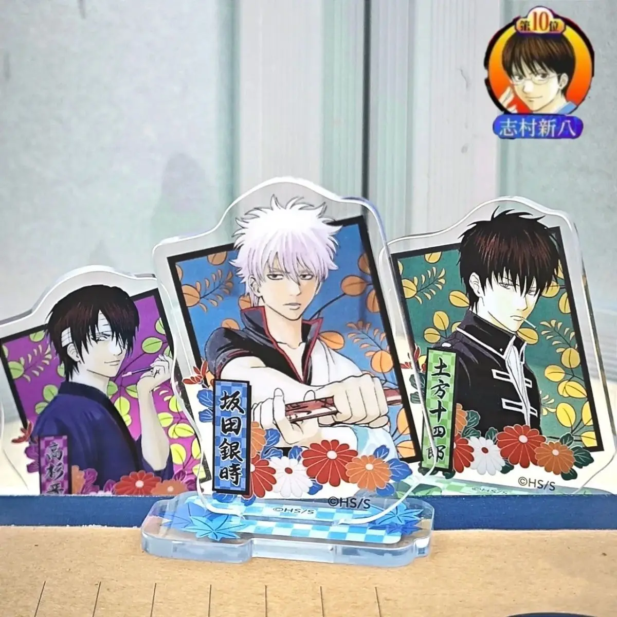 Anime GINTAMA Figures Sakata Gintoki Takasugi Shinsuke Hijikata Toushirou Cosplay Acrylic Stand Model Fans Christmas Gifts