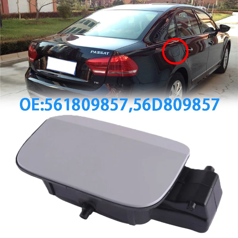 

For VW Passat 2012-2016 Lid Gas Tank Door Trim Cover Car Fuel Filler Caps Decorative Shell 561809857 56D809857