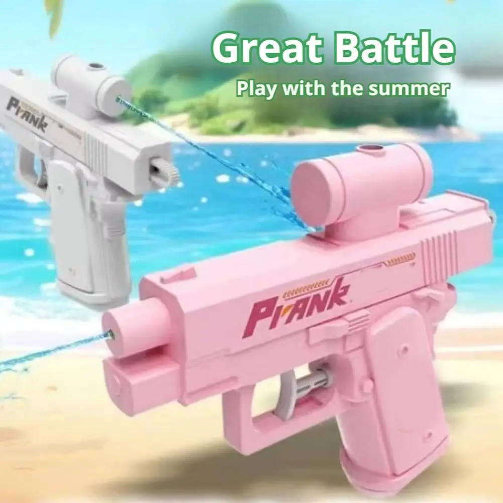 

Double-sided Water Filling Gun Water Gun Summer Outdoor Beach Pool Toy For Kids Water Spray Toy Creative Children Gift 1pc