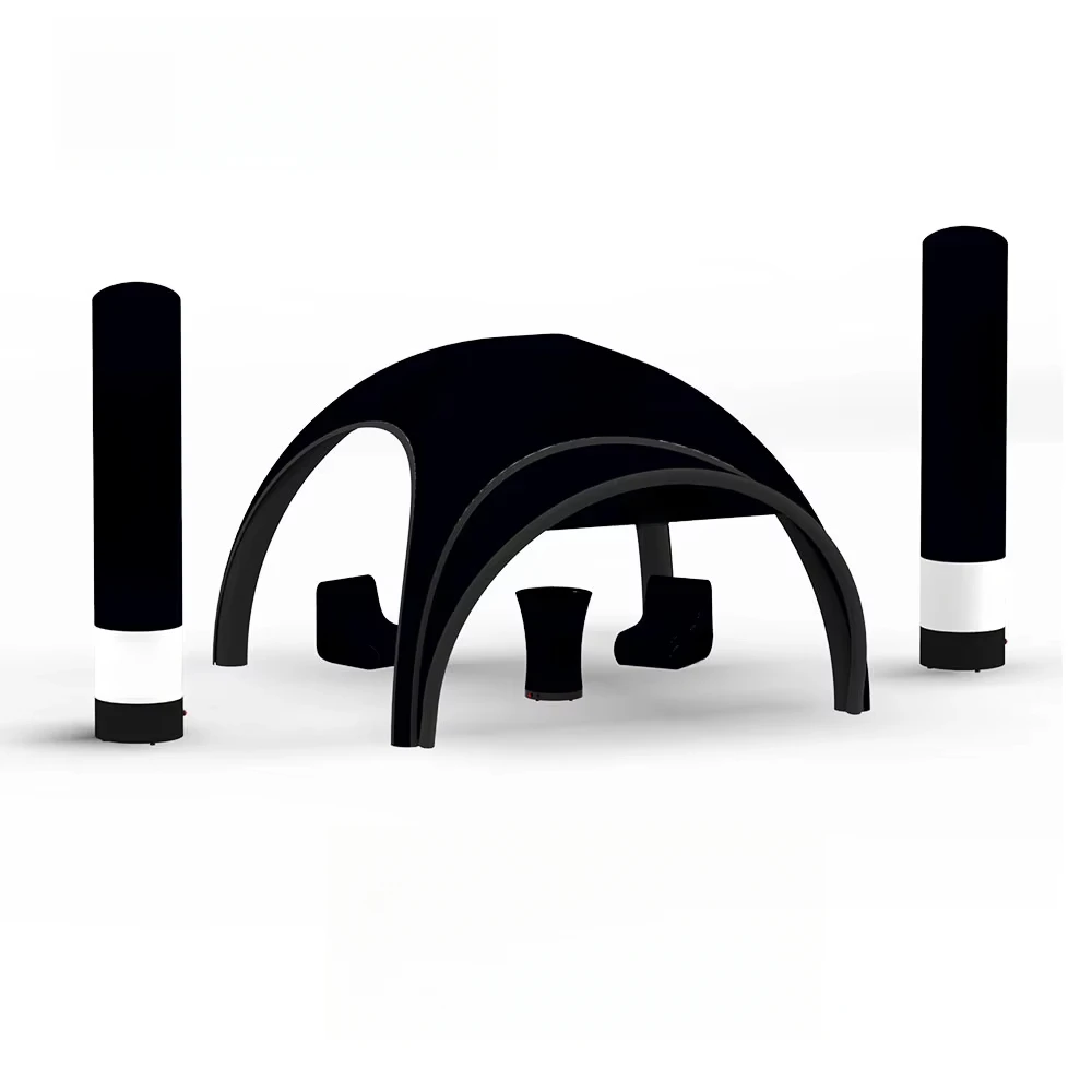 

Надувная палатка с боковым надувным наружным навесом, воздушная купольная палатка, брендовая палатка, рекламная надувная деятельность