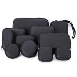 Square Heaphone Carry Storage Bags Case EVA Waterproof Portable Pouch Bluetooth Earphones Headset Bag Headphone Storage Box