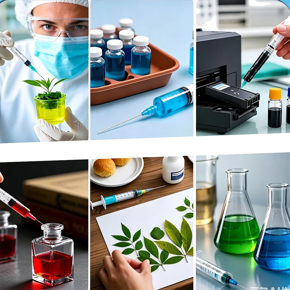3-ml-Spritze mit Nadel und Nadelkappe/ohne Nadel, 100 Stück 3-ml-Einweg-Luer-Lock-Spritzen mit Nadel, geeignet für Veterinär-, Industrie- und Laboranwendungen, verschiedene Spezifikationen erhältlich – Detail 7