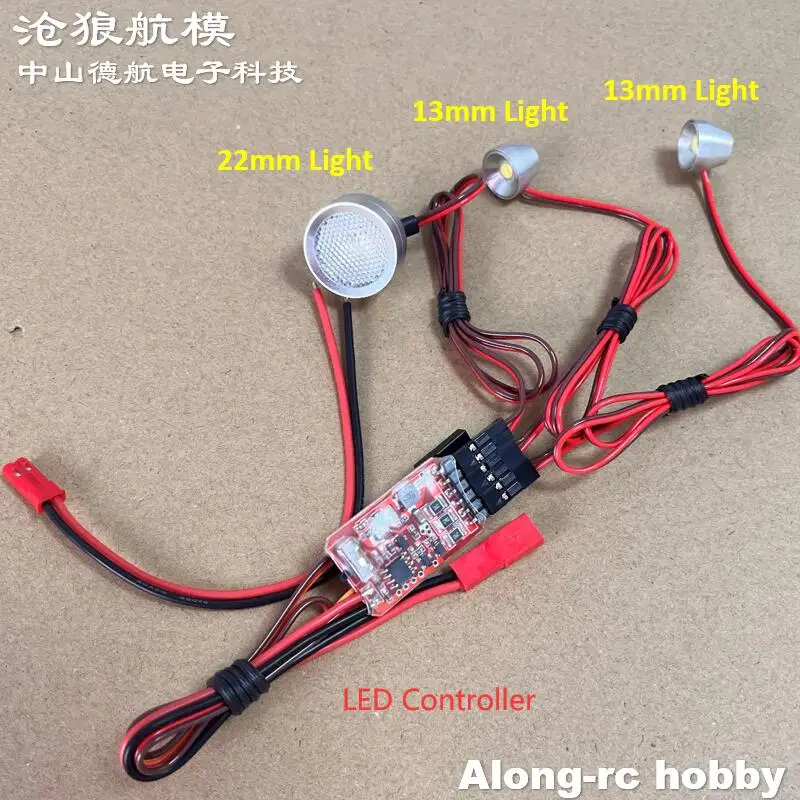 RC Flugzeug Hobby Flugzeug Teile Einstellbare Helligkeit Navigation Lichter Controller 13mm 22mm Licht für DIY Upgrade Modell flugzeuge – Detail 18