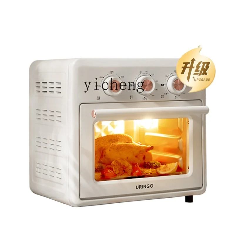 ZF Air Fryer New Homehold Visual Large Capacity Multi-Function Intelligent Oven All-in-One Machine Deep Frying Pan