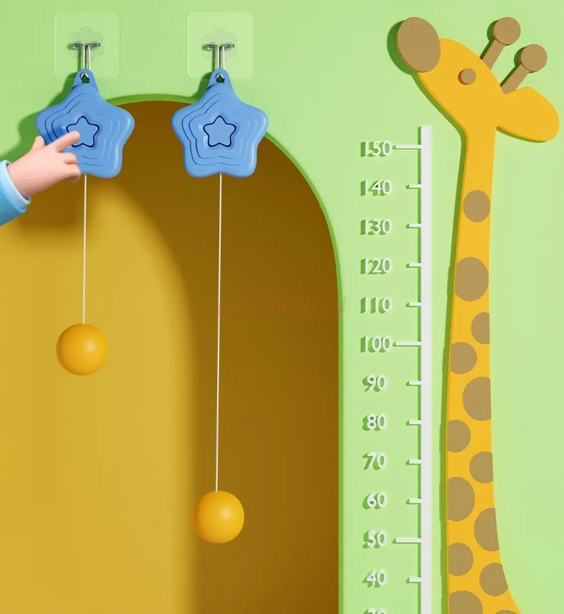 Entraîneur de Tennis de Table suspendu pour enfants, raquette de Tennis de Table, dispositif sensoriel Parent-enfant, Coordination œil-main