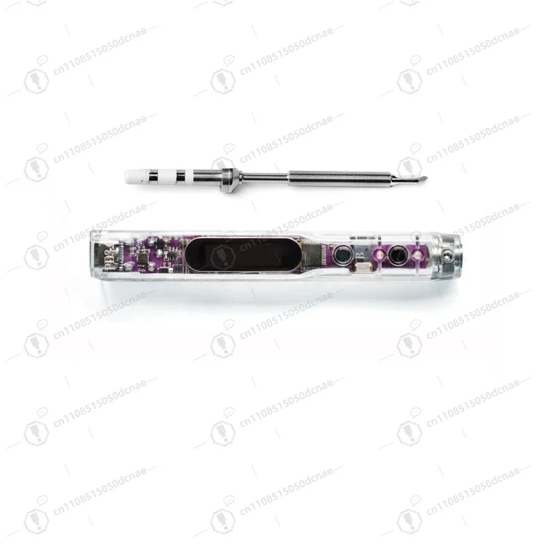 65W Portable Smart Soldering Iron 50-450°C Constant Temperature OLED Display 3-6S LiPo Power for FPV Drone Repair