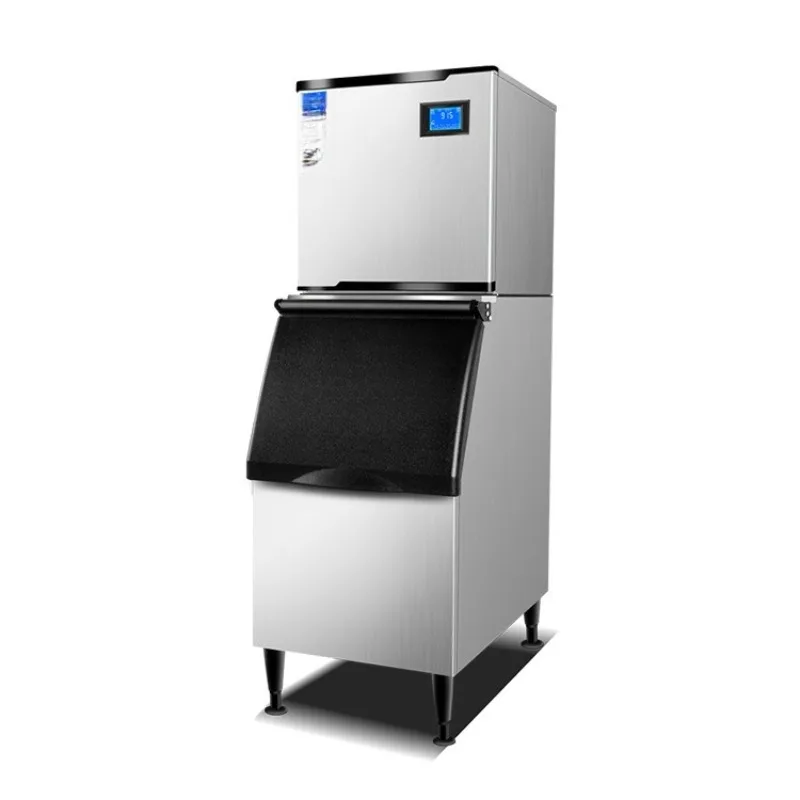 Large machine Commercial milk tea shop KTV bar Large capacity cube machine Square can be fixed 110V machine