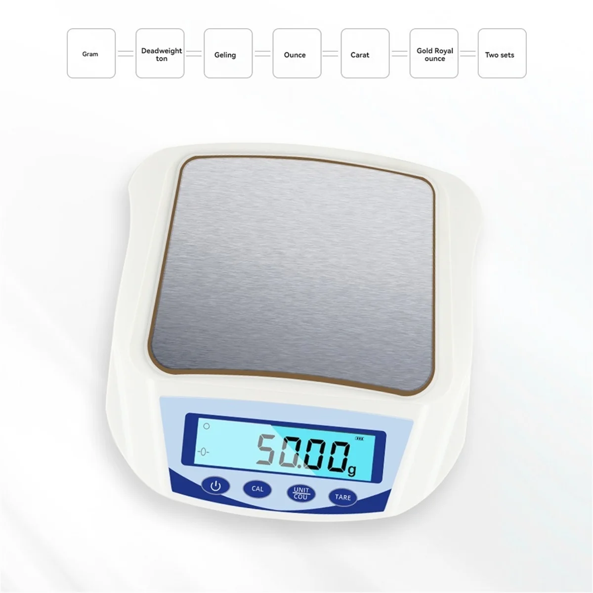 

1000g/0.01g High Accuracy Electric Scales Digital LCD Electric Balance Scale for Foods Jewelry Weighing Tools US Plug