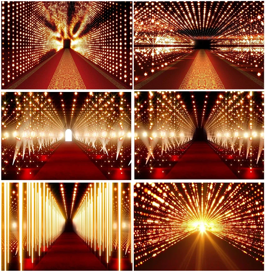 

Red Carpet Shiny Glitter Photography Backdrops Sparkle Spotlights Birthday Party Adults Portrait Backgrounds Photo Booth Banner