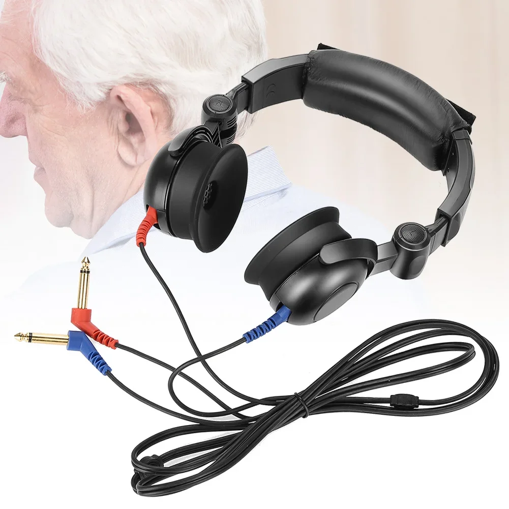 Audiometer Audiometric Hearing Screening Headphone Air Conduction Audiometer for Hearing Test Ear Care Tool Health Care Supplies