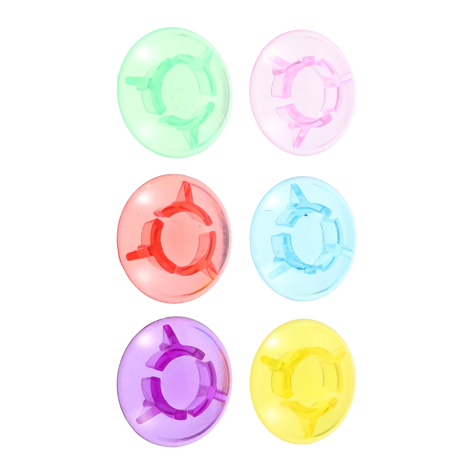 

6 Pcs Mushroom-shaped Foot Nail Cap Guitar Mushrooms Footswitch Covers Electric Knobs Pedal