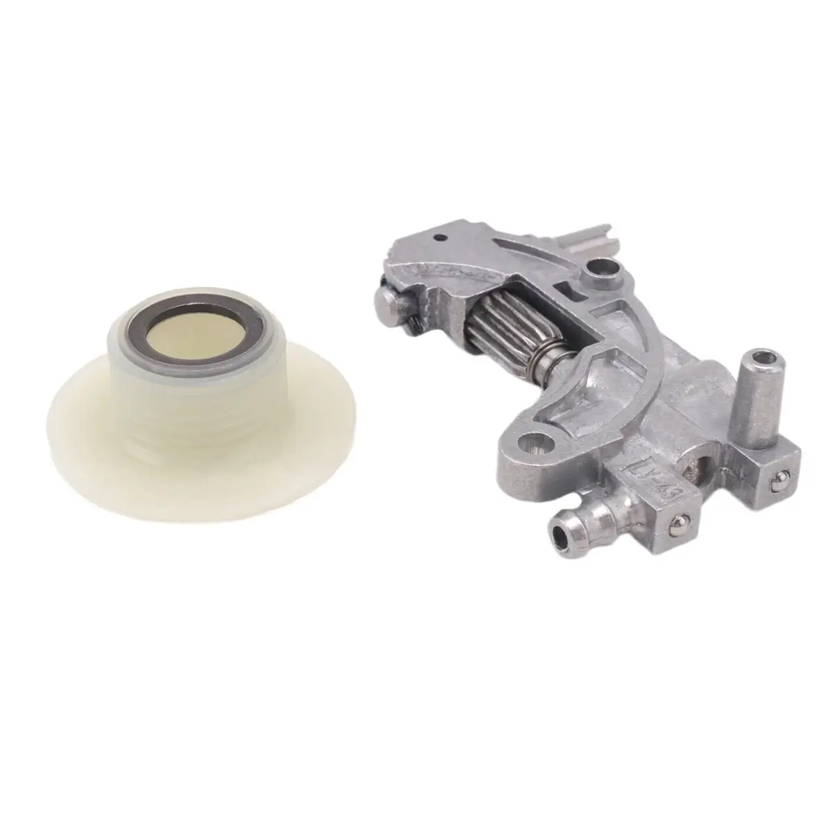 ●Oil Drive Pump Worm Gear Kit for Chainsaw 5200 4500 5800 52Cc 45Cc 58Cc Spare Parts