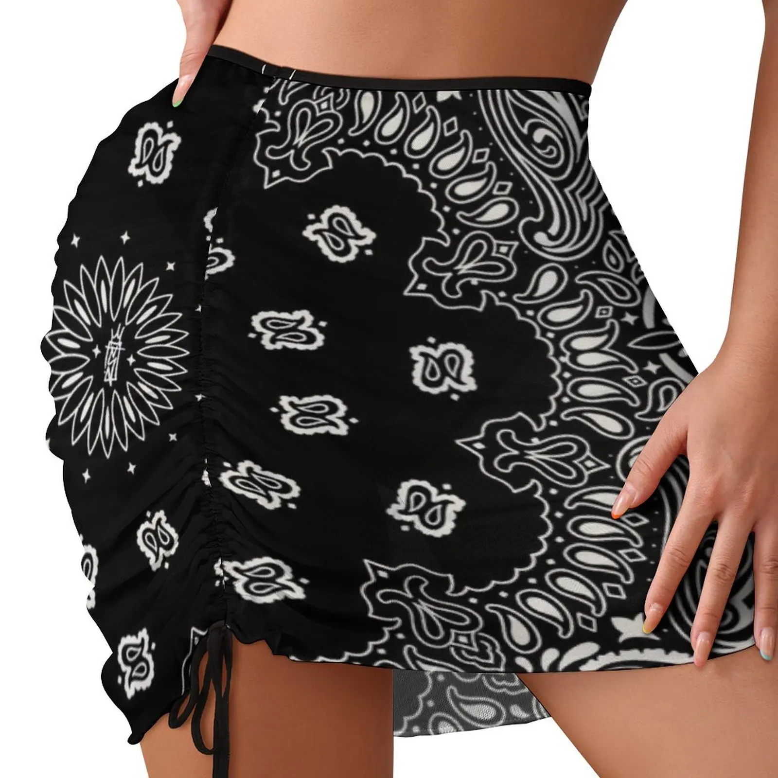 

Bandana custom Beach Skirt Summer skirts for women 2024 skirt for woman