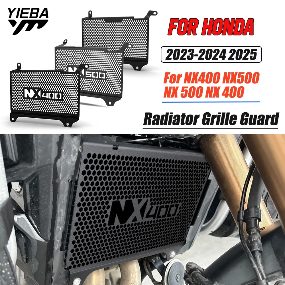 

Motocycle Radiator Grille Cover Water Tank Guard Protection Accessories For HONDA NX400 NX500 NX 500 NX 400 2023 2024 2025
