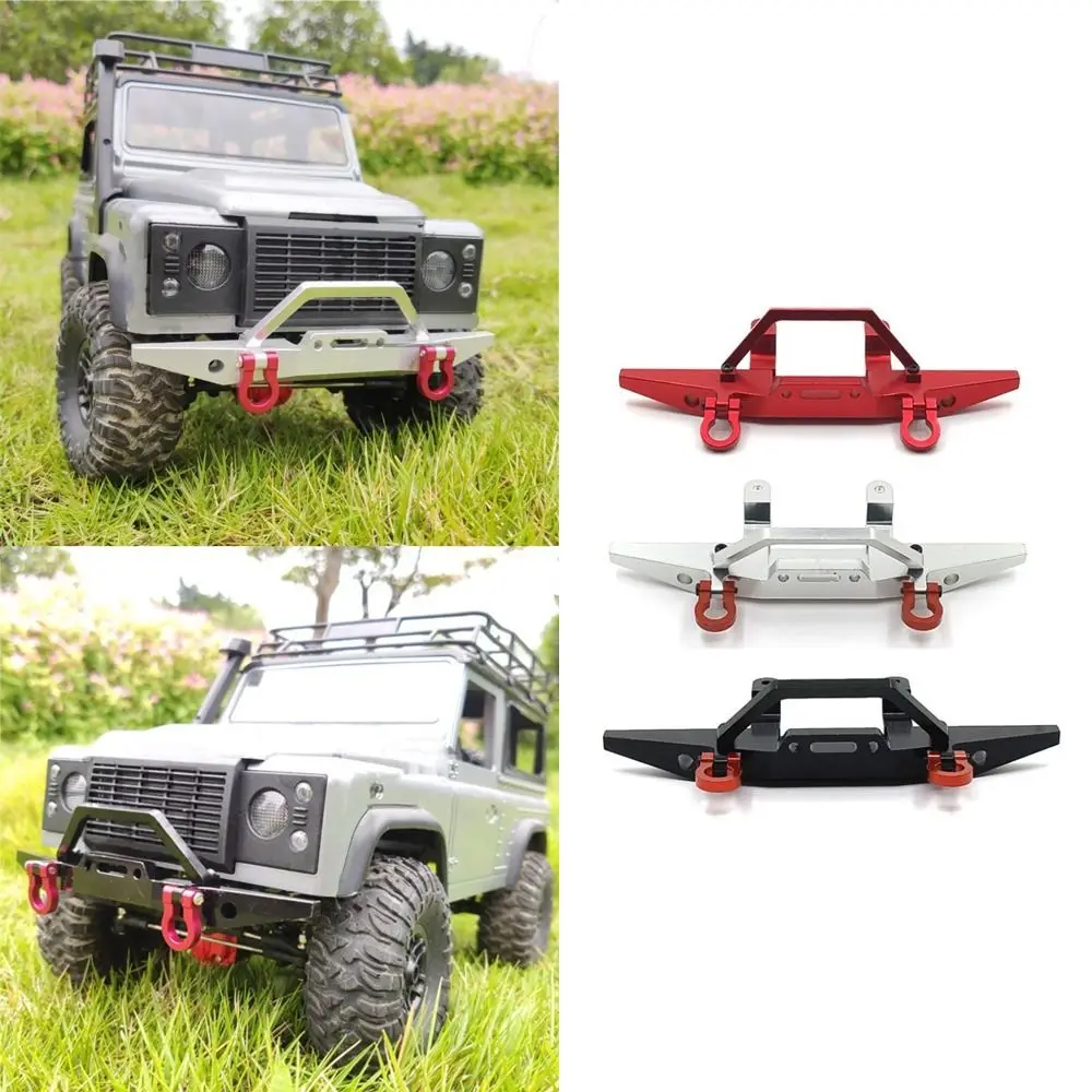 1/12 Front Bumper Metal Red Silver Black Crawler Upgrade Parts Durable RC Toys Accessories for D90 D91 D96 D99S MN90 MN99 MN99S