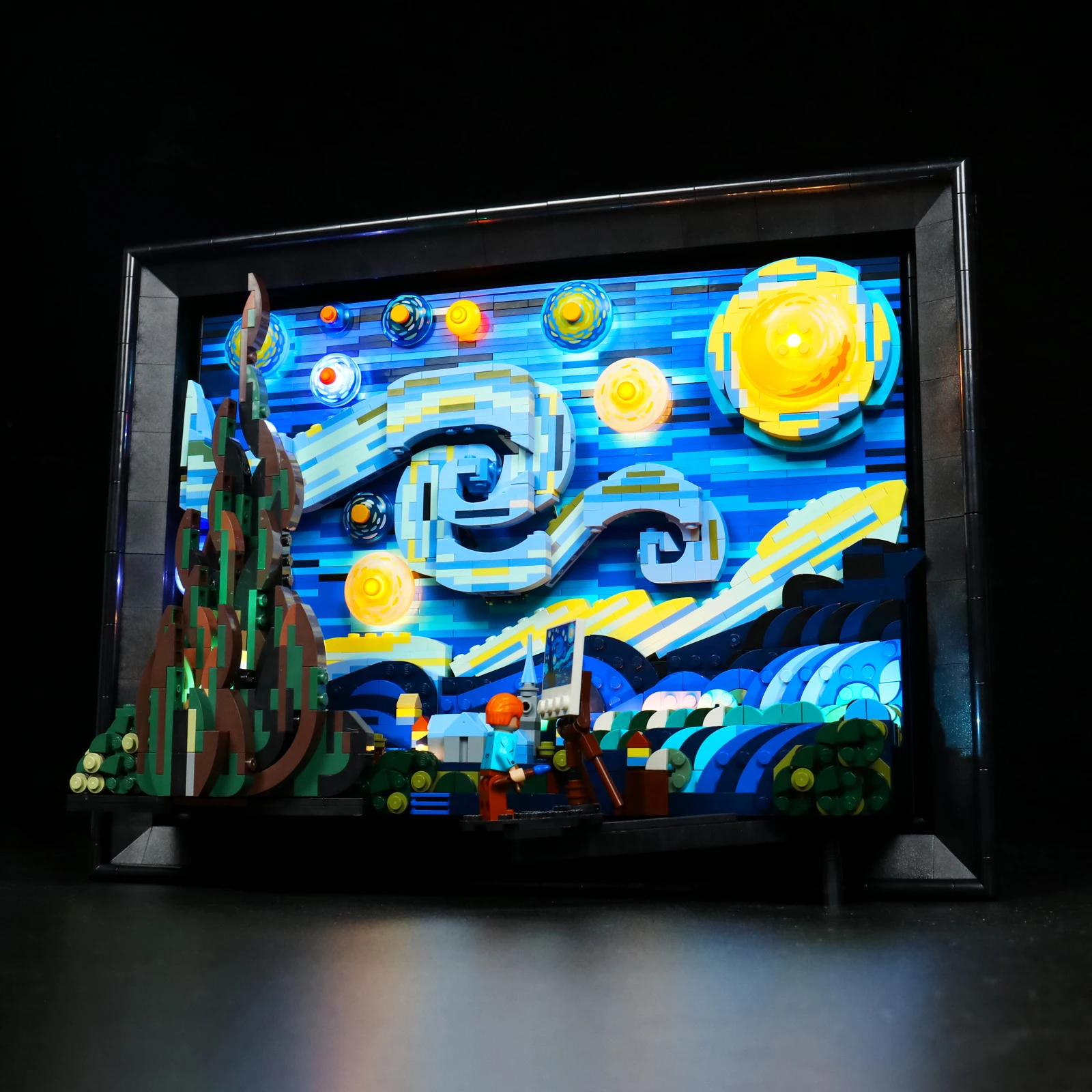 Lazishi LED Light For 21333 The Starry Night Lighting DIY Toys (Not Include the Model)