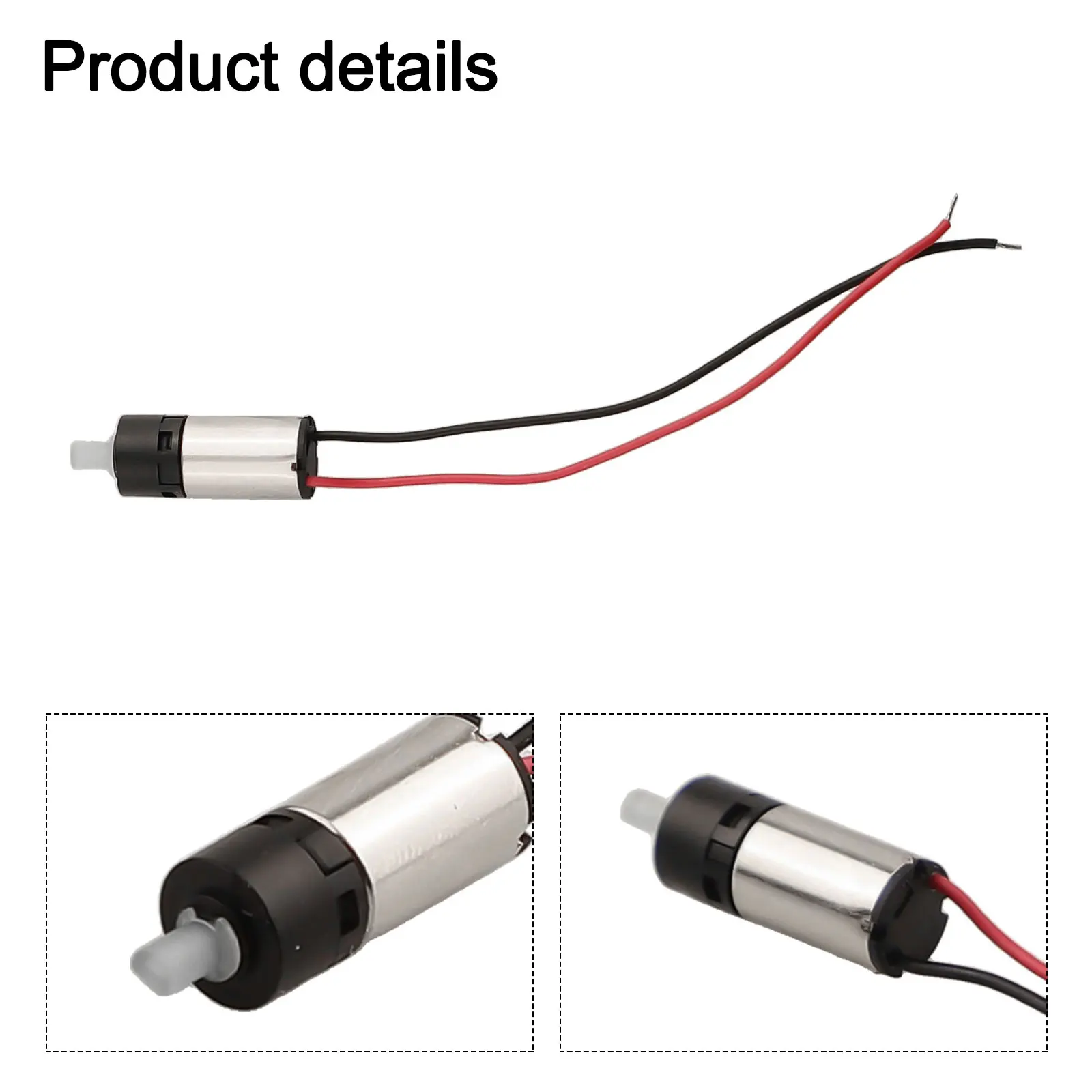 1pcs Planetary Gear Motor 6mm DC 3V 1200RPM Coreless Gearbox DIY Robot Car Stage Robust Low Noise High Torque