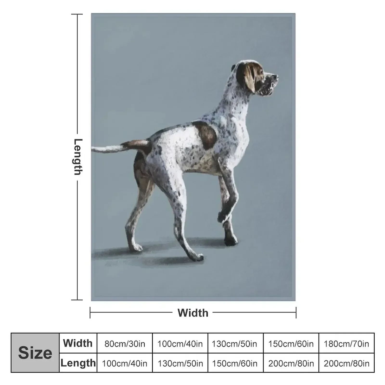 The Pointer Throw Blanket Luxury Throw Warm Quilt Hairys Blankets
