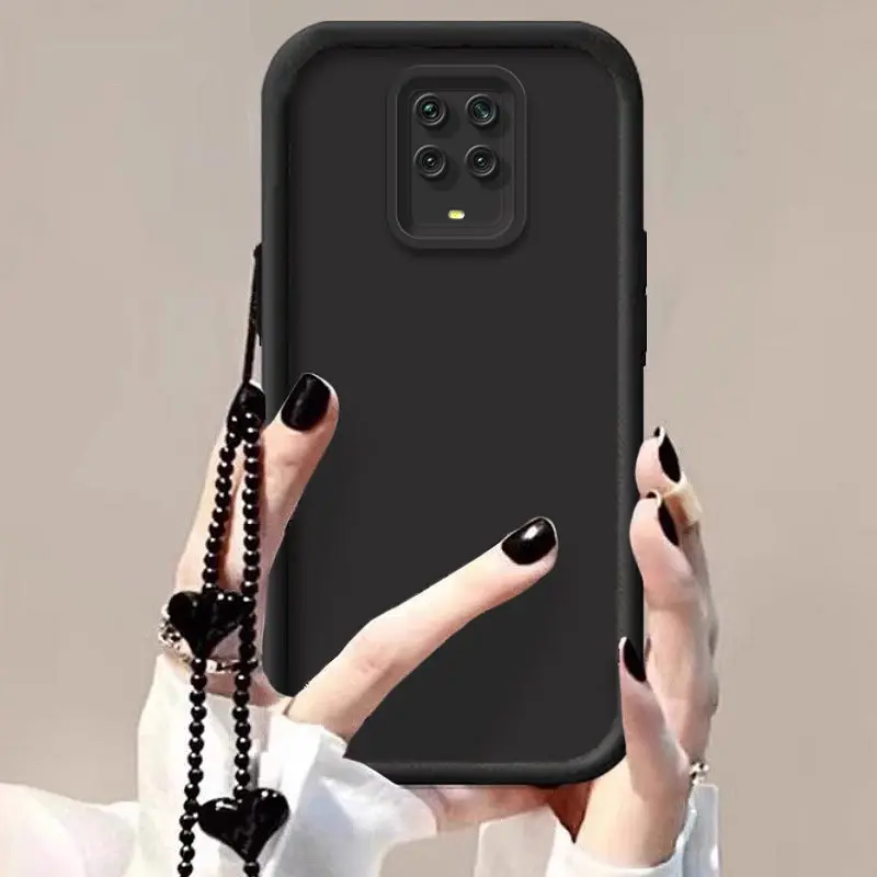 N ote 9Pro New Sky Eye Lanyard Silicone Phone Case For Redmi Note 9 9T 9S 9Pro 9ProMax 8 8Pro 7 7Pro Cover