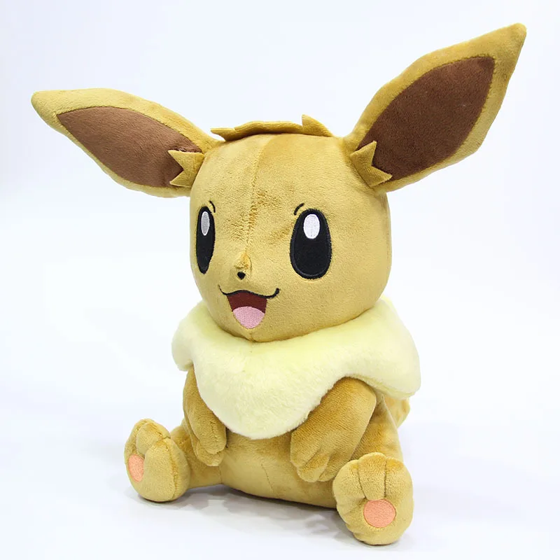 30Cm Pokemon Eevee Knuffels Kussen Kawaii Anime Eevee Pluche Pop Soft Gevulde Cartoon Elf Pop Home Decor Kerstcadeau voor Meisjes