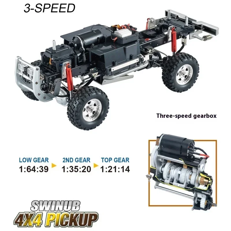 1:10 Scale 4wd Rtr Rc Short Course Truck, 3 Adjustable Variables, Realistic Automotive Look, 4x4 Drive, Off-road Action