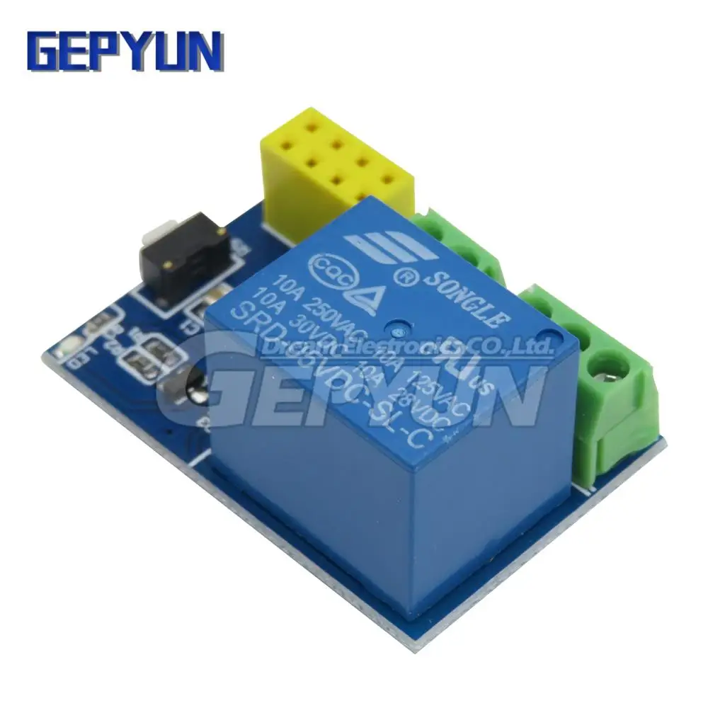 Módulo de Relé WiFi para Casa Inteligente, Interruptor De Controle Remoto, Aplicativo De Telefone, ESP01, Sem Fio, ESP8266, ESP-01, 5V