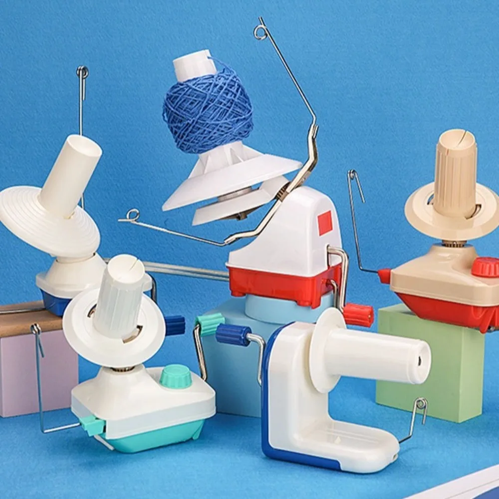 

Knitting Tool Hand Operated Manual Wool Ball Winder Swift DIY Handheld Winder Machine Portable Plastic Yarn Winder Winding