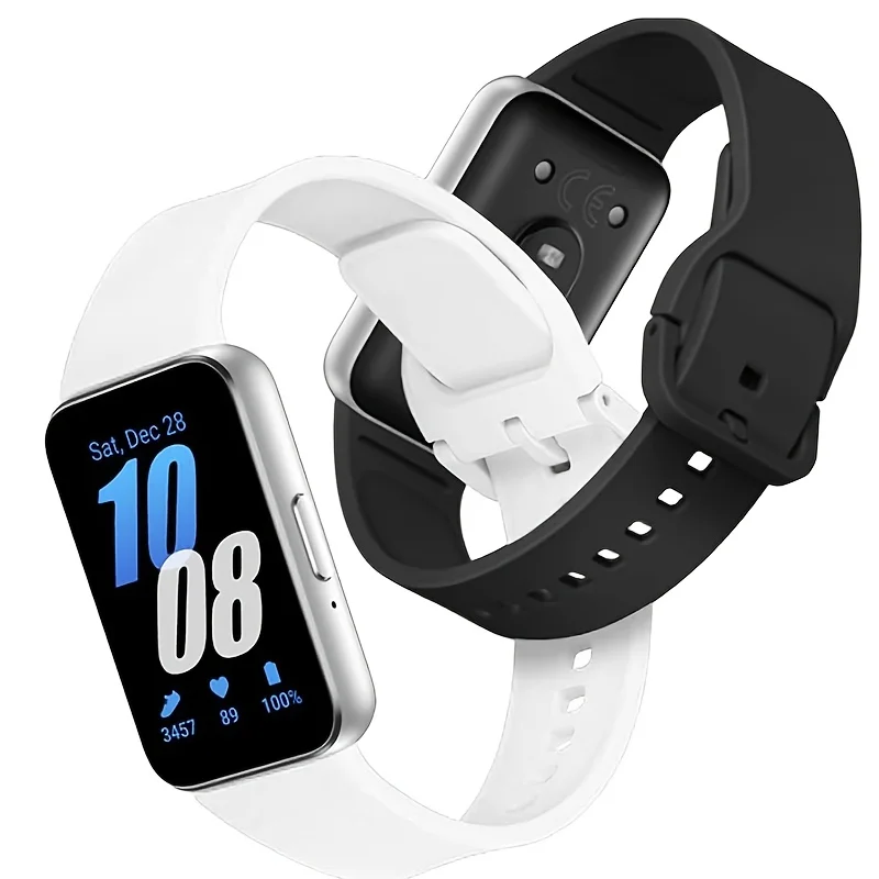 Pulseira de Silicone para Samsung Fit 3, Bracelete de Borracha para Smartwatch, Correia Esportiva para Samsung Galaxy Fit 3, Acessórios para Pulseira Fit3