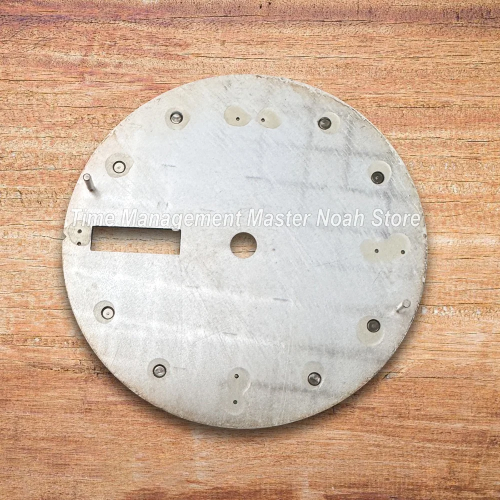 28,5 mm S-Logo-Tauchzifferblatt für NH35/NH36/4R/7S-Uhrwerke C3, grün leuchtende Baumblätter, mechanisches Uhrenmodifikationszubehör