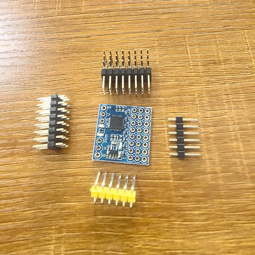 

SPP-SBUS 8-канальный преобразователь SPP 15A 3,3-20 В для преобразования сигналов PPM PWM SBUS FLYSKY IA6B FRSKY X8R