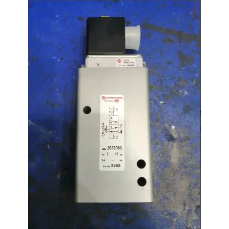Solenoid Valve 2637050 – 24V Voltage Rating, Designed for Precise Fluid Control in Industrial Pneumatic/Hydraulic Systems