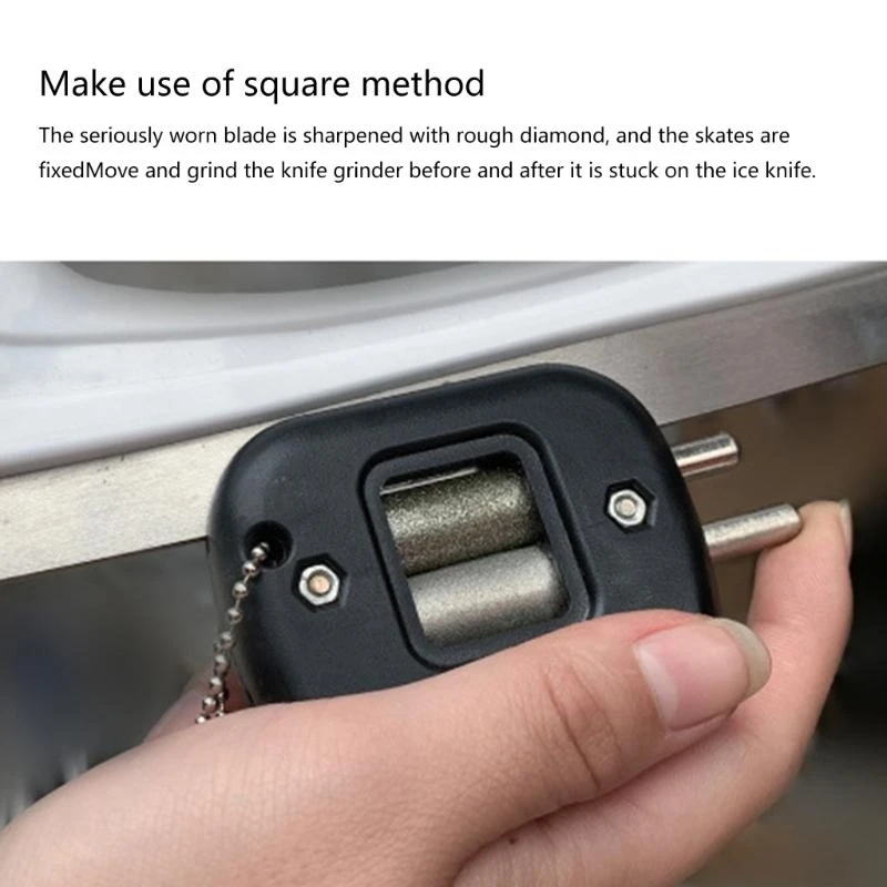 Q39E Ice Skate Shoes Sharpener Portable Grinder for Ice Skate Maintenance