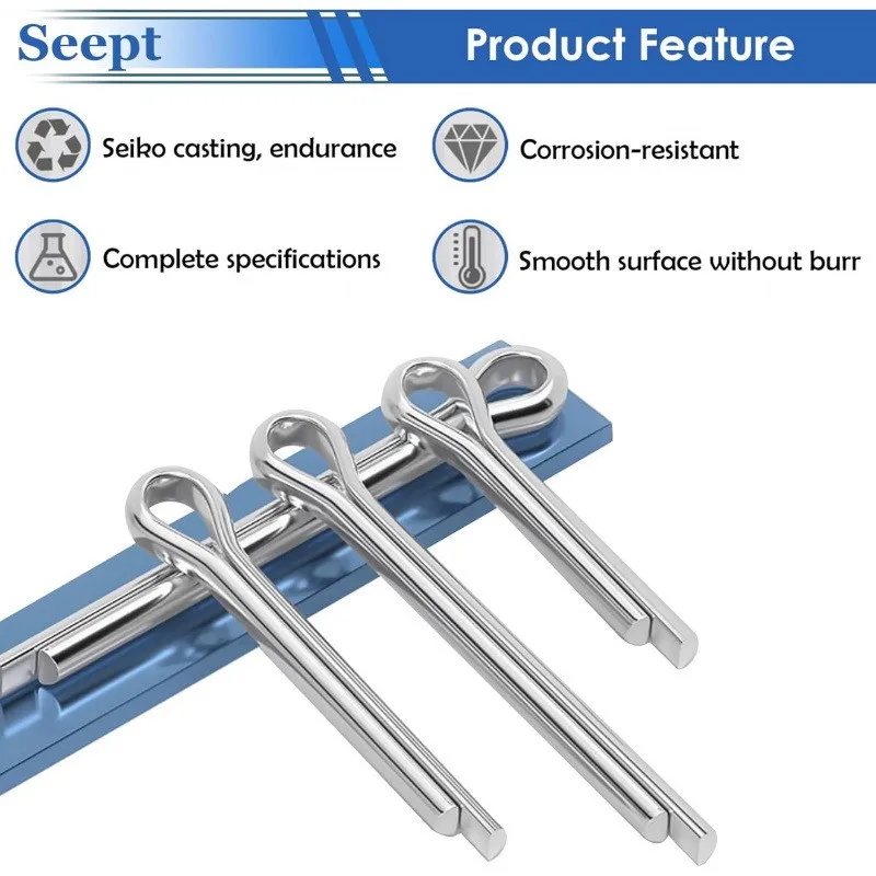 230Pcs304 stainless steel open-ended rivet assembly fastener set.The storage box makes it easy to store items.