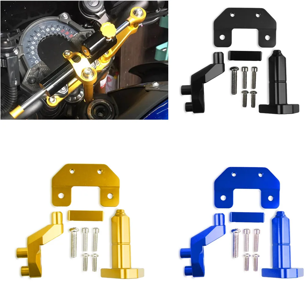 

Motorcycle Accessories Steer damper Mounting Bracket Kit For yamaha yzf r25 yzf r3 yzf-r25 yzf-r3 2014 2015 2016 2017