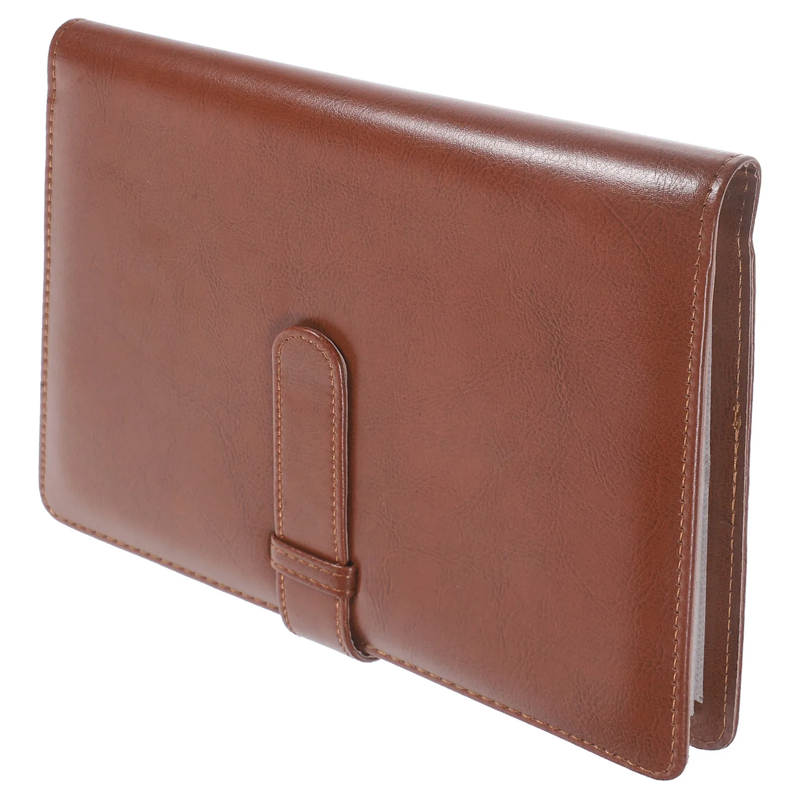 

256pcs Small Photo Album Card Holder Pu Material For Scrapbook Diy Picture Storage Book Album Gift Home Supplies