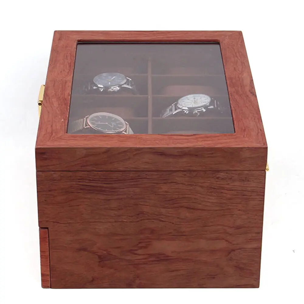 Wooden Watches Display Box Case Jewelry Watch Storage Organizer, Best Gift for Thanksgiving Day Christmas (20 Slots)