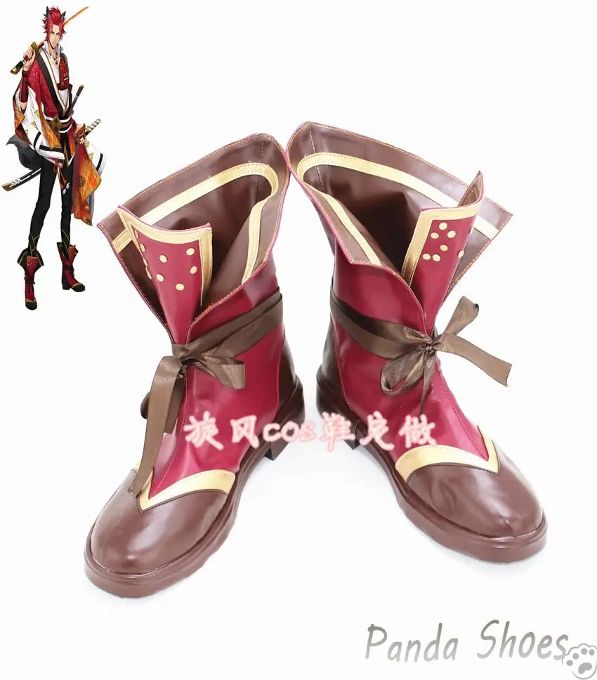 Game The Sword Dance Night Blood Cosplay Shoes Anime Cos Comic Cosplay Costume Prop Shoes for Con Halloween Party