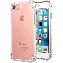 Original Case for iPhone SE 2020 SE 2022 7 8 Crystal Soft Transparent Shockproof Phone Cover for Apple iPhone SE 2016 Back Funda