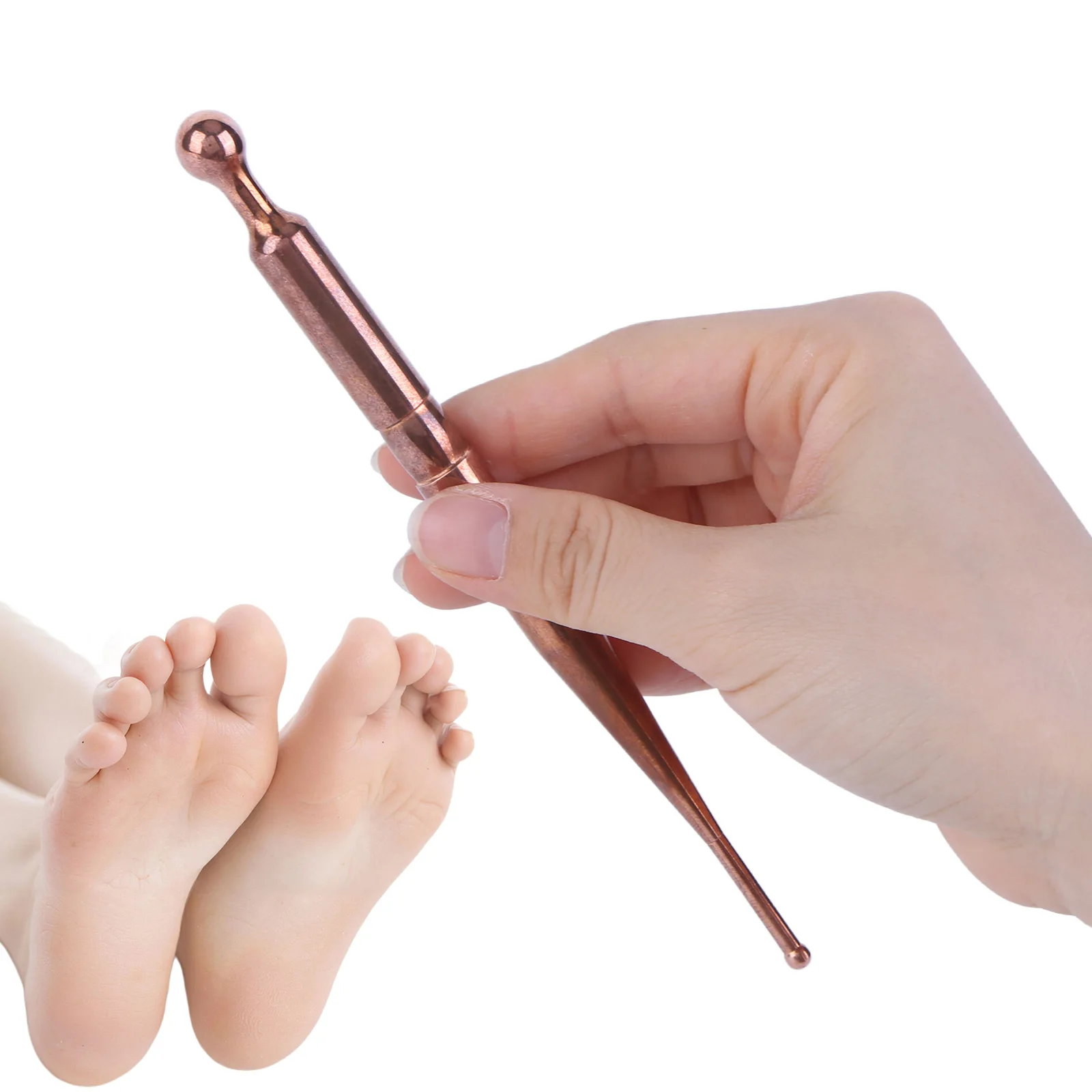 

Trigger Point Massage Acupressure Pen Lightweight Portable Massage Wand Handmade for Muscle Relief and Improved Circulation