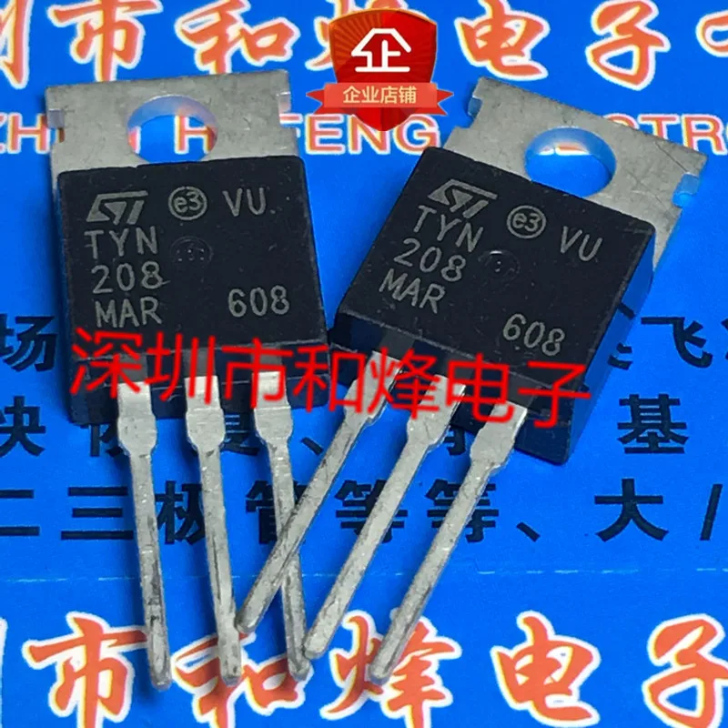 Free shipping   TYN208  TO-220 200V 8A       10PCS