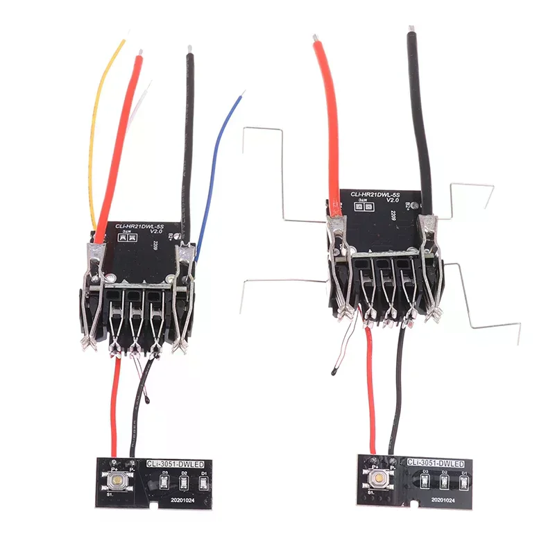 For DCB200 20V Power Tool Plastic Shell Protection Board Li-Ion Battery PCB Charging Protection Circuit Board For 21700