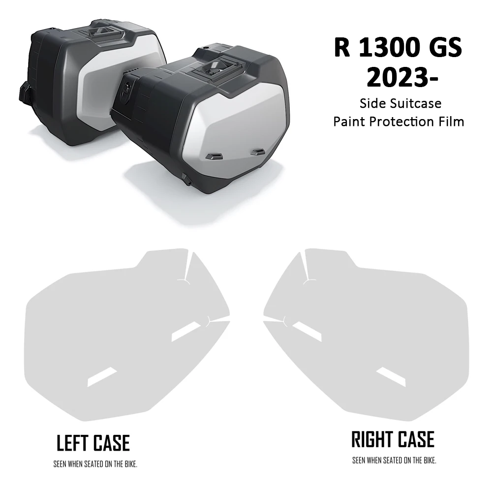 R1300GS Side Suitcase Paint Protection Film Carriers Self-repairing Protective Film For BMW R 1300 GS 7.5Mil TPU Protective Film