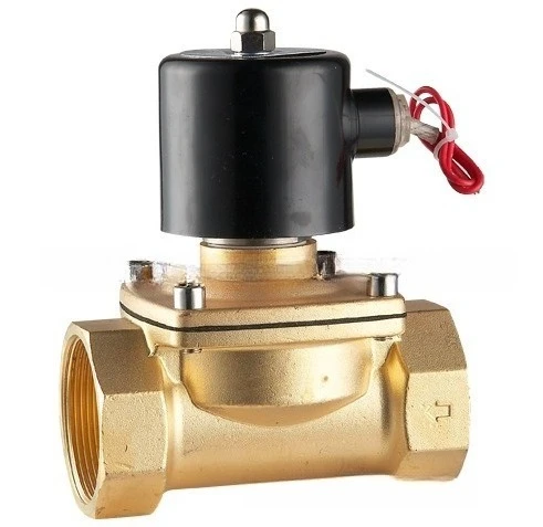 Normally Closed Solenoid Valve 2W-500-50 Water Inlet Solenoid Valve DN50 Direct Acting Diaphragm Solenoid Valve
