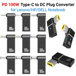 PD Fast Charging Power Adapter Connector Type C Female to Male Converter PD 100W Charging Adapter for Lenovo Thinkplus