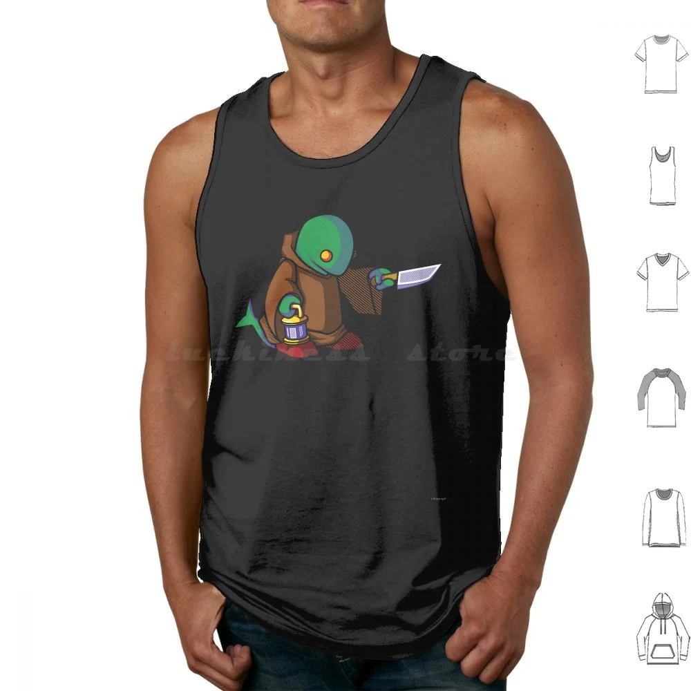 ¡Doink! Camisetas sin mangas de algodón estampadas Final Fantasy Ffxiv Xiv Ffvii Ff14 Ff7 Vii Dissidia Kingdom Hearts Kh Khbbs Birth By