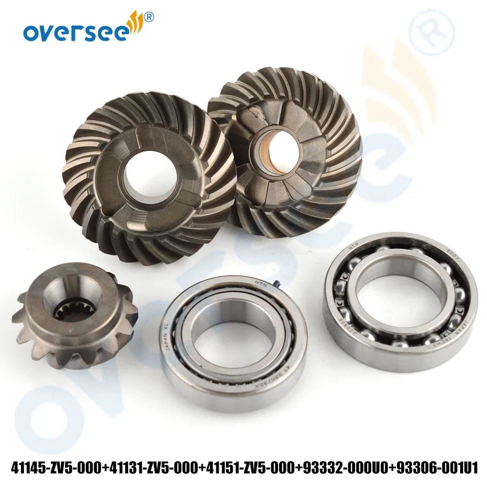 41145-ZV5-000 41131-ZV5-000 41151-ZV5-000 Gear Kit & 93332-000U0 93306-001U1 Bearings for HONDA Outboard 4T 35HP 40HP 45HP 50HP